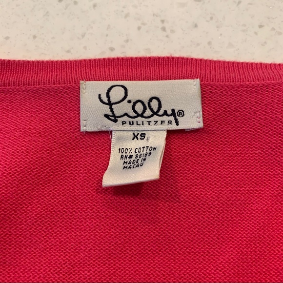 Lilly Pulitzer Pink Cardigan - Picture 6 of 6